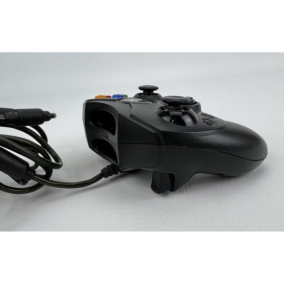 Original Wired Microsoft Xbox Controller S in Black No. X08-69873 - Picture 3 of 10